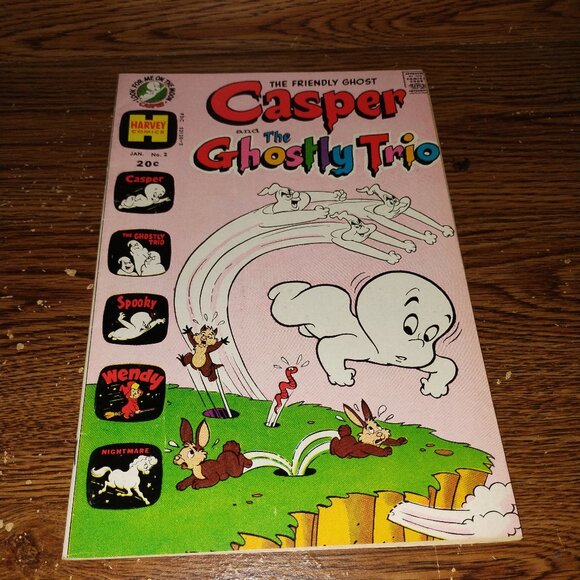 Casper the Friendly Ghost and the Ghostly Trio #2 (Harvey Comics, 1973) - Picture 1 of 3